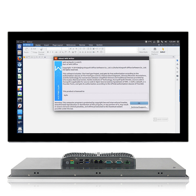 O PC impermeável 5G I3 do tela táctil IP65 retira o núcleo da computação industrial do PC do painel de toque de HMI