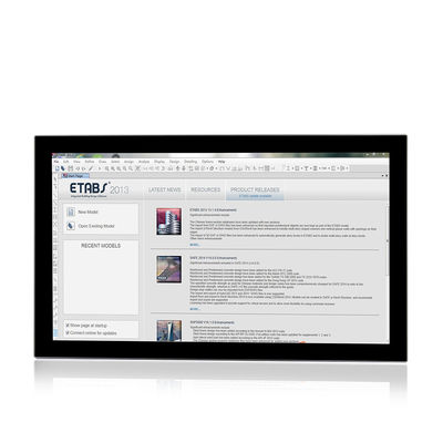 A polegada industrial 1920 x 1080 o multi toque PCAP do PC 24 do painel de TPM 2,0 risca resistente