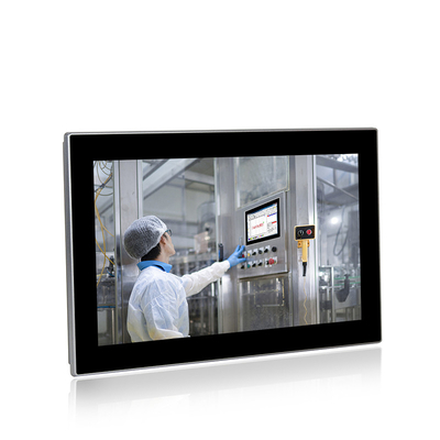Parede do PC de Mini Industrial Touchscreen que monta 13,3” FHD todo em um 10 pontos do núcleo I5 do toque