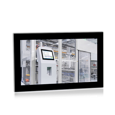 Encaixado montando a computação industrial da definição da polegada 1280x800 do PC 12 do painel de toque do tela plano