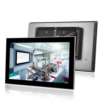 Núcleo industrial 1.8GHz 17,3” 1920 x 1080 do quadrilátero do PC do painel de toque de Intel Core I7-8565U