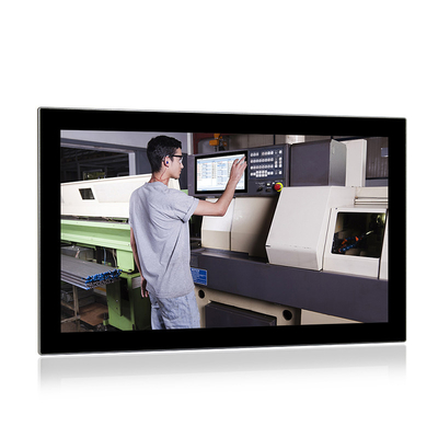 Computador de painel sem ventoinha de 21,5&quot; toque capacitivo Celeron J6412 IP66 frontal