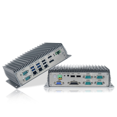 Janela Fanless industrial poderosa alta Linux do PC J6412 USB de Celeron mini com Wifi