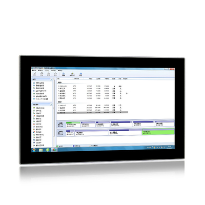 17,3 de” PCES do painel HMI encaixaram industrial Fanless toda em um computador