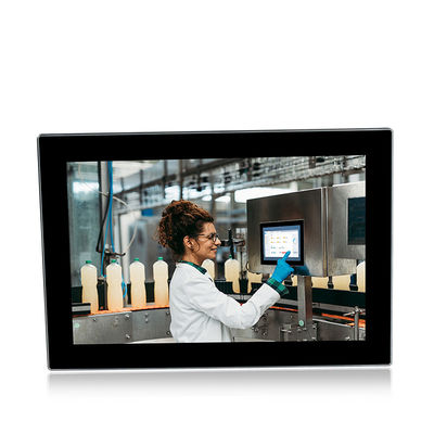 Uso Desktop do processamento de carne do PC do painel de Inox Ip66 Ip69k HMI