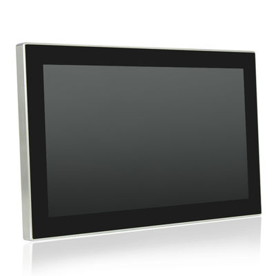 Computador industrial de aço inoxidável do tela táctil de IP67 Hmi sem fã