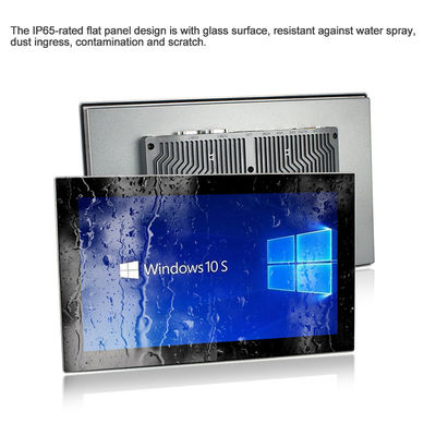 Lan industrial 4 USB 3,0 do tela panorâmico 2 do PC da montagem do painel 600Cd 15,6