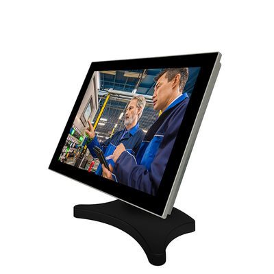 15 PC industrial exterior do painel de toque da polegada RS232 WIFI para o posto de gasolina