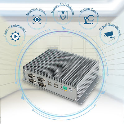 PC industrial personalizado do estojo compacto de X86 Intel I5, PC Fanless de 32G Windows Embedded