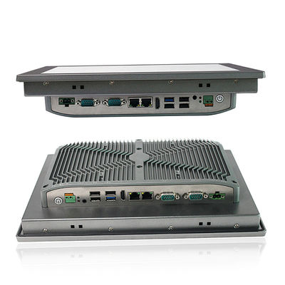 12 o toque industrial de Wifi do PC do painel da polegada I3 8145U HMI encaixou o computador customizável