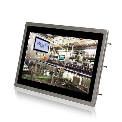 A visualização ótica de tela táctil industrial Ip69k de Vesa Sus 304 encaixou 13,3”