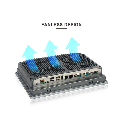 I5-8265U industrial toda em um PC do painel computador do painel de 10 polegadas com C.C. em 9V - 36V