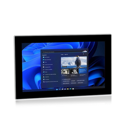 Windows 11 montagens fixadas na parede IP65 do PC do painel de HMI/encaixadas Fanless impermeáveis