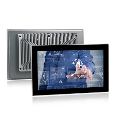 Computador do tela táctil HMI da definição 1920×1080 Fanless toda em um PC para soluções industriais