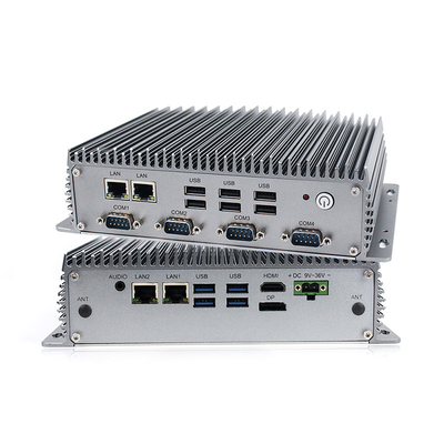 C.C. 9V - 36V mini PC industrial Fanless Windows 10/Linux TPM 2,0 Intel 8o Skylake-U SOC