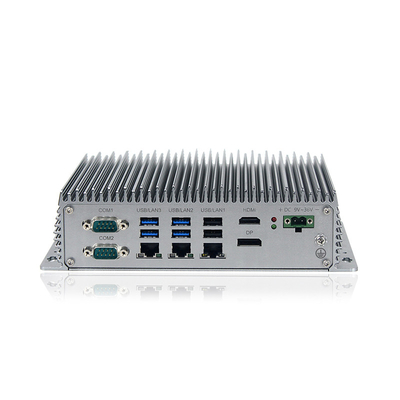 SSD encaixado Fanless 3xRJ45 Lan Linux de Mini Computer J6412 DDR4 M.2/Win10 pro