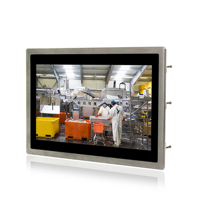 PC do painel de Vesa Wall Mounted Capacitive Touch tela panorâmico do PC impermeável 13,3 do painel IP67 do”