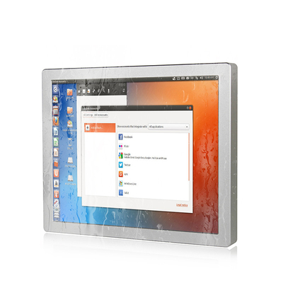 19&quot; PC industrial de Windows do PC impermeável do tela táctil com o SSD de 4G RAM 32G