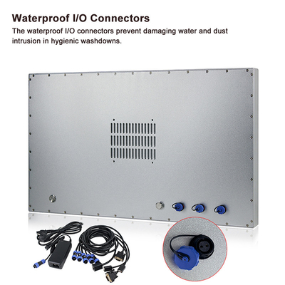 Painel de toque industrial IP69K de 1920 x 1080 HMI Intel Core impermeável I3-6100U