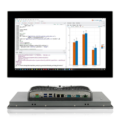 I5 8265U 5G projetou a montagem Desktop do écran sensível capacitivo industrial toda em um PC