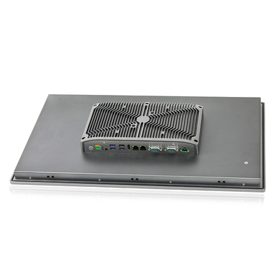 21&quot; definição capacitiva 1920 x do PC IP65 do tela táctil rede 1080 dupla