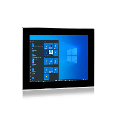 J6412 PCAP Touch Panel 3*LAN 12&quot; Tudo em um PC industrial frontal IP65