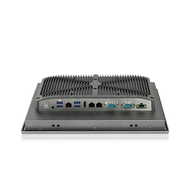 J6412 PCAP Touch Panel 3*LAN 12&quot; Tudo em um PC industrial frontal IP65