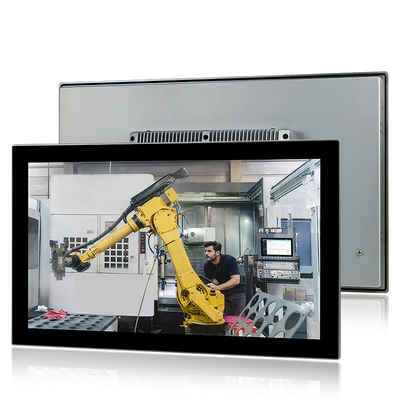 FHD J6412 painel legível à luz do sol PC IP66 frontal industrial tudo em um PC com tela sensível ao toque