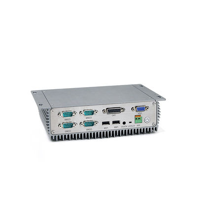 Janela Fanless 11 do PC de Mini Industrial Embedded Box com 6*COM