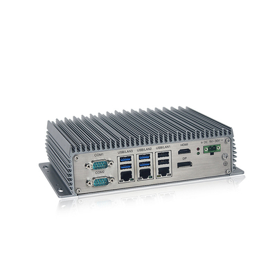 Computador encaixado áspero do núcleo do quadrilátero do ODM J6412 do OEM Fanless com 8xUSB