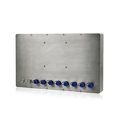 15,6 do PC Fanless do painel da polegada computador industrial inoxidável Desktop IP69K