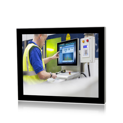 PC industrial impermeável exterior do painel de toque de IP69K 17 polegadas fixado na parede