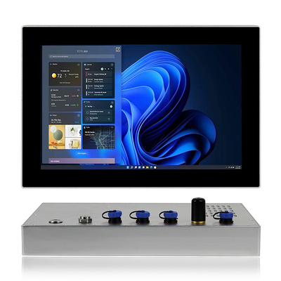 12 computador industrial impermeável do painel do PC I3-6100U Dual Core 2.4GHz do painel da polegada IP69K