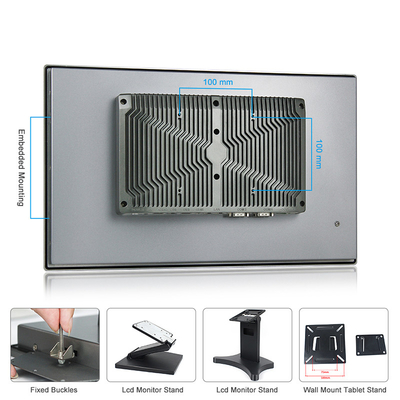 17,3 do PC industrial Fanless Desktop 10 do painel de toque da polegada toque de Poinits multi com TPM2.0