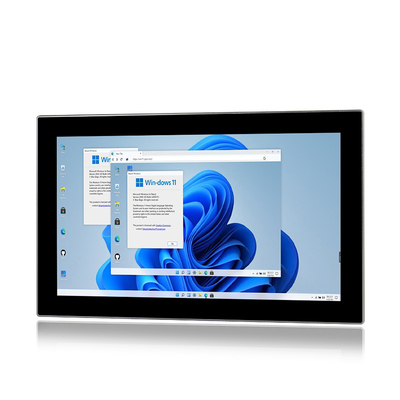 PC industrial do painel da visualização ótica de tela táctil de 17,3 polegadas com o SSD de 4G RAM 120G