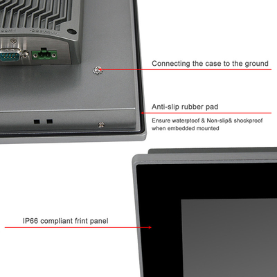 15 o PC industrial Windows10 Iot do computador da polegada J6412 projetou o PC capacitivo do écran sensível