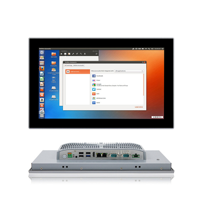 15,6” J1900 partes dianteiras IP65 encaixaram o tela táctil industrial do PC do painel