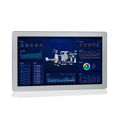 21,5&quot; do PC impermeável industrial do painel do   tela táctil Resistive Windows/Linux