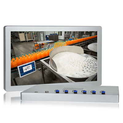 Intel 6o Skylake-U SOC todo em um tela táctil do PC RS485 RS232 HMI do painel de IP69K