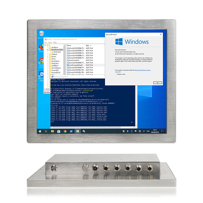 J1900 PC industrial impermeável 4GB DDR3 Windows 7/8/10 de computador encaixado
