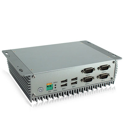 Processador central industrial pequeno áspero 2 de COM 8 USB RS232 RS485 8o do LAN 4 do computador