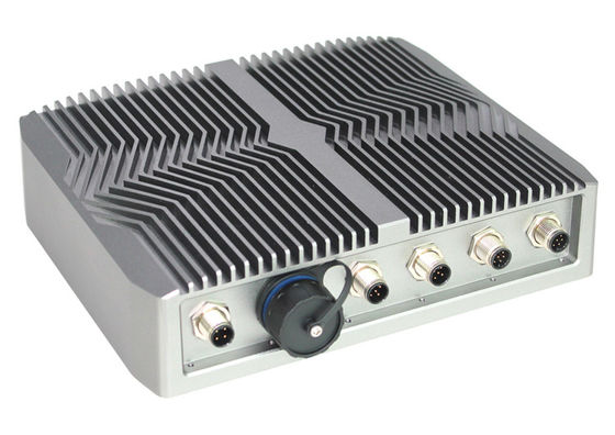 I5 I3 J1900 encaixou o PC Windows 10, Ip69k impermeável Mini Computer industrial
