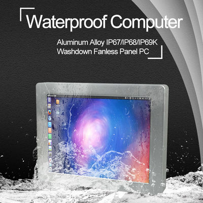 Computador industrial Fanless da polegada X86 12 Ip68 de Windows 10 para Marine Control System