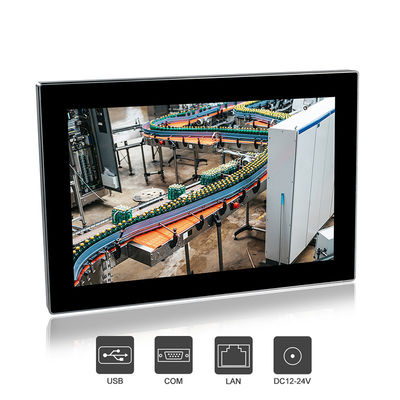 Computador pessoal industrial da indústria alimentar, PC industrial capacitivo de Win7 J1900