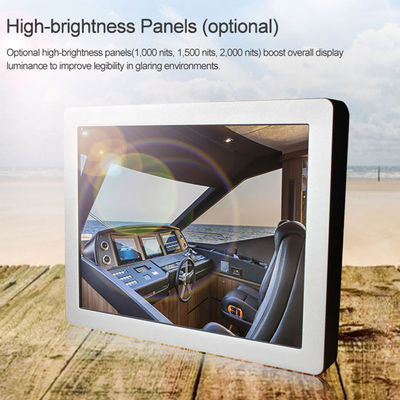 PC do painel dos computadores do tela táctil Ip68 com cabo impermeável