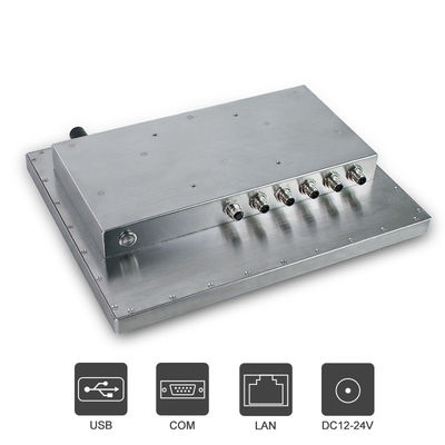 PC industrial do painel de 15inch I5 6200u Inox com uso do acondicionamento de alimentos do tela táctil