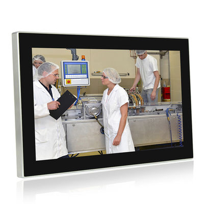 15,6 áspero” tudo em um PC de aço inoxidável do painel para aplicações resistentes
