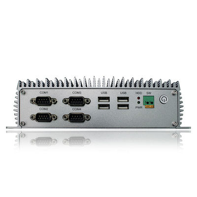 Produtos de computador industriais encaixados, PC Fanless da caixa de J1900 3855U I3 I5 HDMI VGA