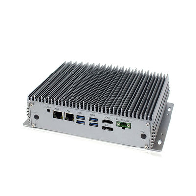 Áspero Fanless industrial do estojo compacto do PC I5 do OEM Win10 DDR4L MSATA mini encaixado