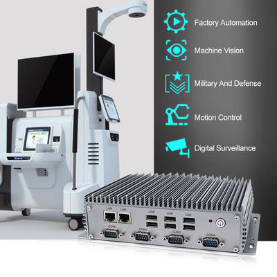 PC encaixado industrial 9V-36V da caixa de 25W 16GB 8o Gen Core I7 8565U